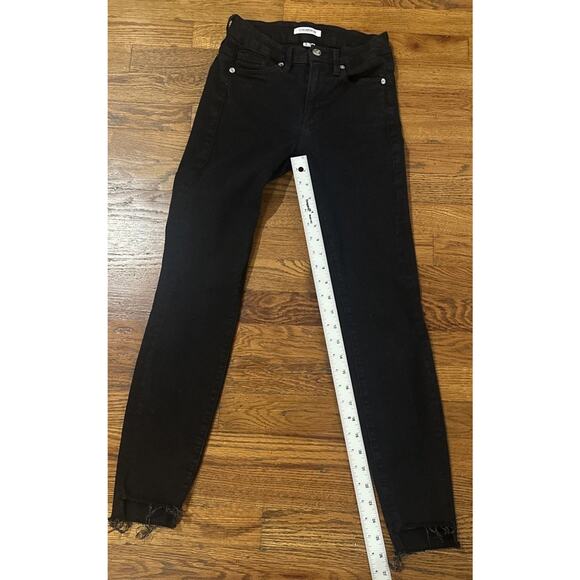 Good American Jeans Women’s Black 00/24 Good Legs - Picture 8 of 11